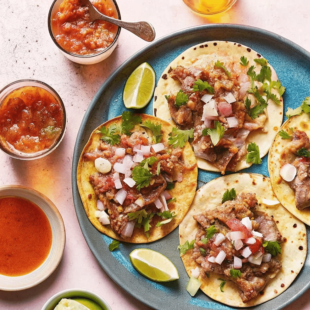 Authentic taco campechano recipe