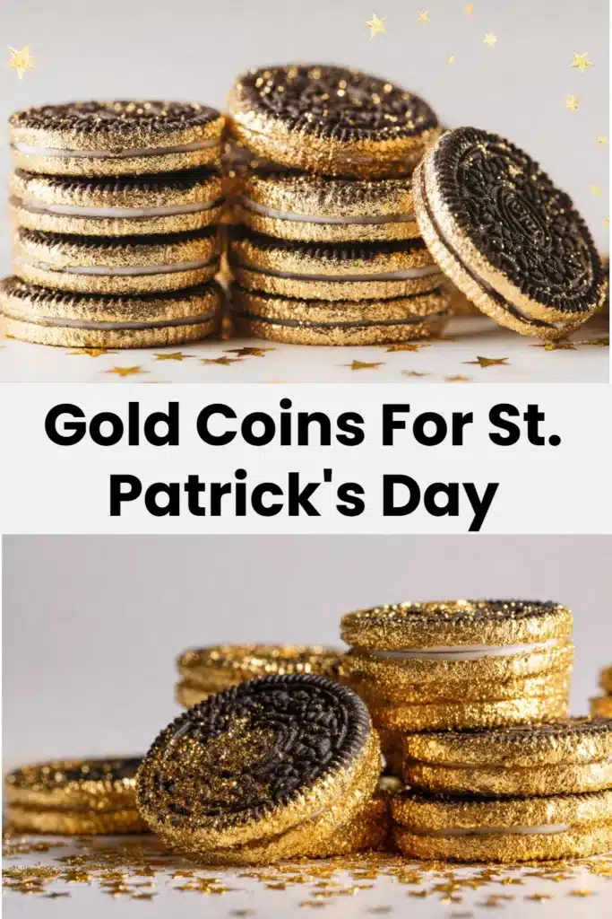 Gold Coins For St. Patrick's Day