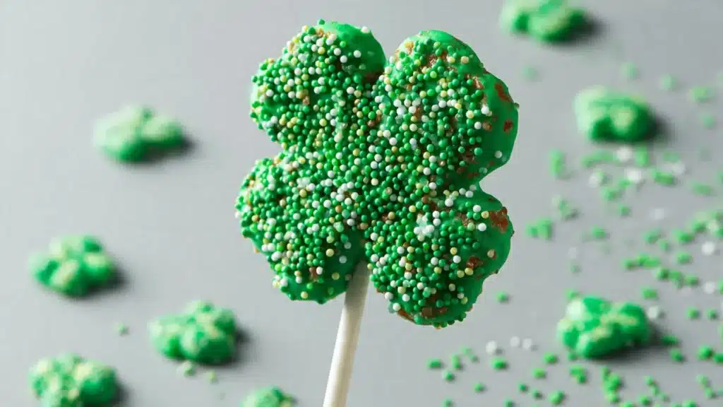 Pretzel Shamrocks
