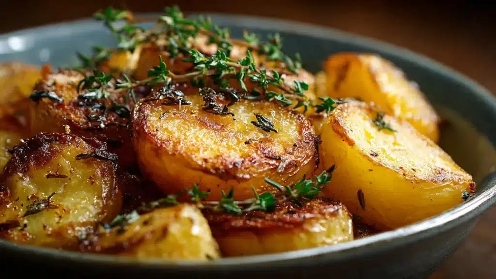 Salt and Vinegar Fingerling Potatoes