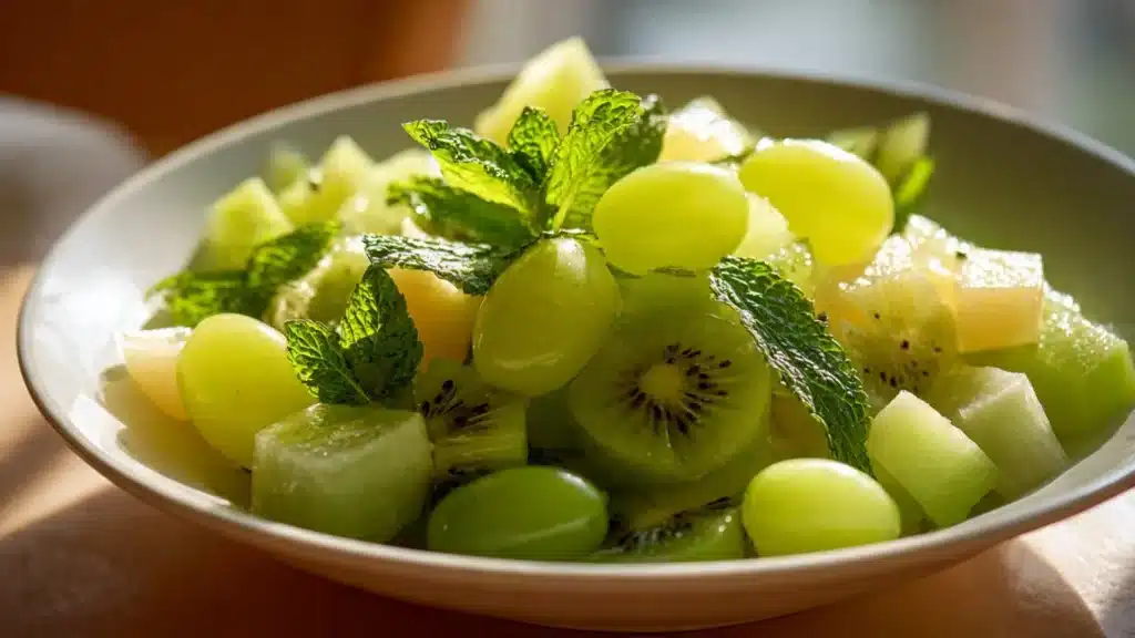 St. Patrick’s Day Green Fruit Salad