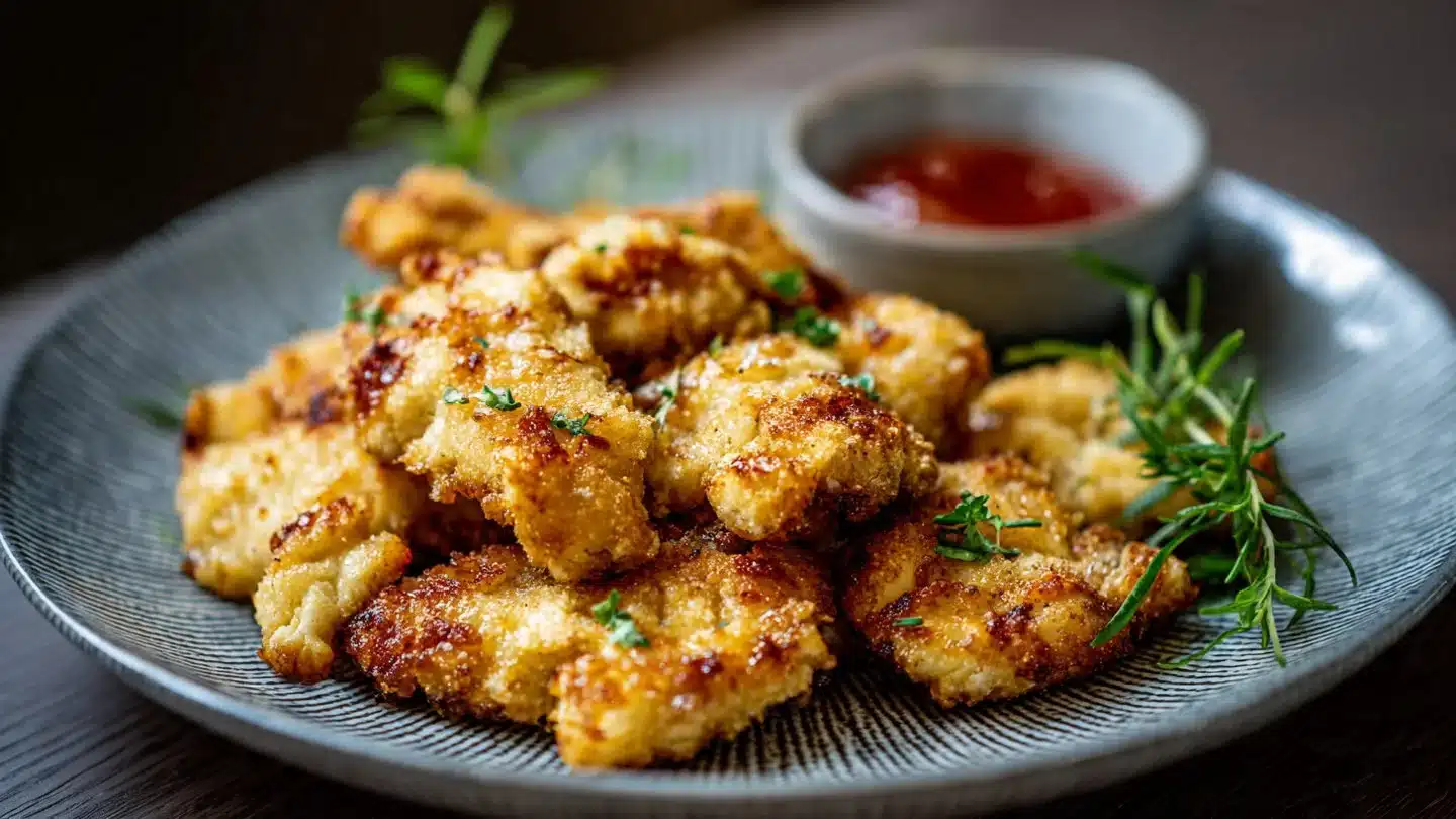 Air Fryer Parmesan Crusted Chicken with Mayo - Chefjar