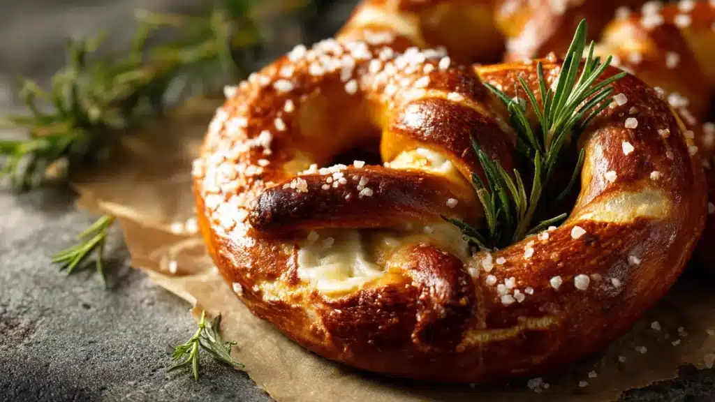 Cheese-Stuffed Pretzels