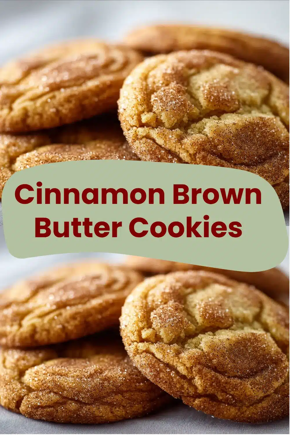 Cinnamon Brown Butter Cookies