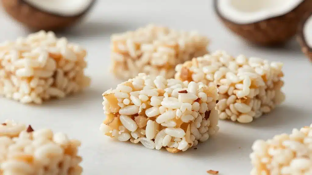 Coconut Rice Krispy Treats