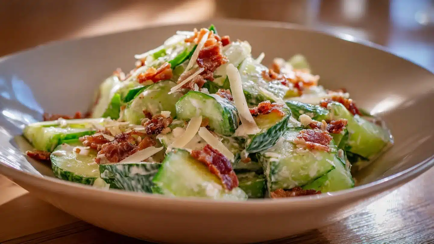 Cucumber Caesar Salad: A Refreshing Twist on a Classic