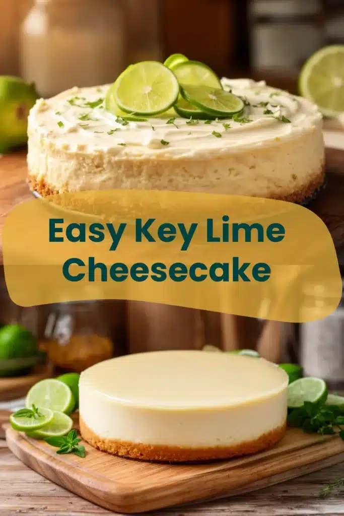 Easy Key Lime Cheesecake