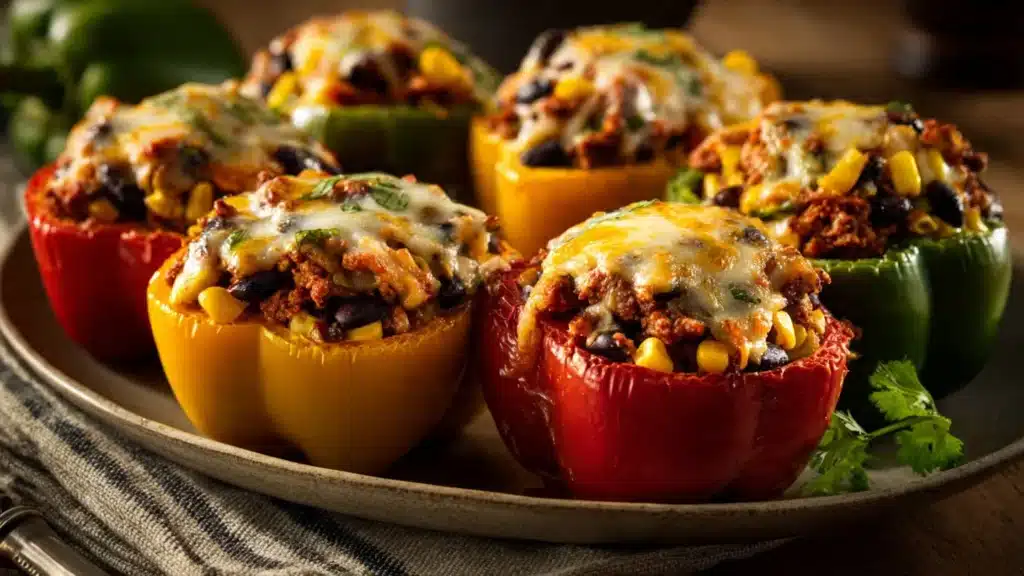 Easy Taco Stuffed Peppers