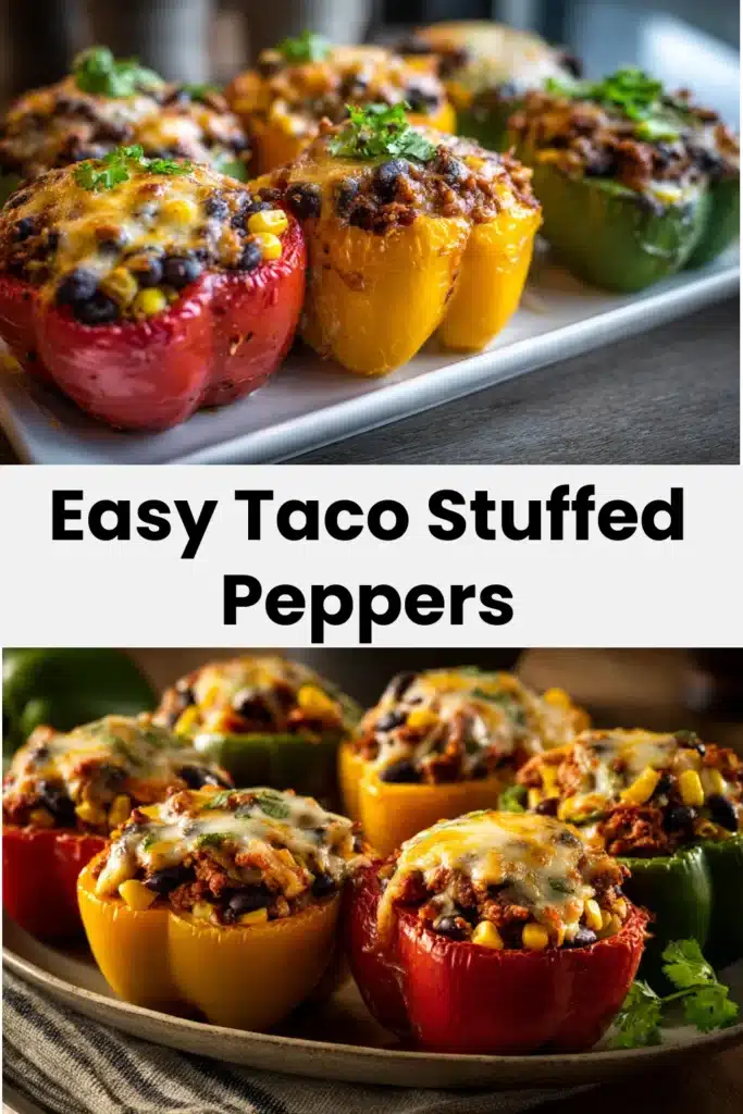 Easy Taco Stuffed Peppers