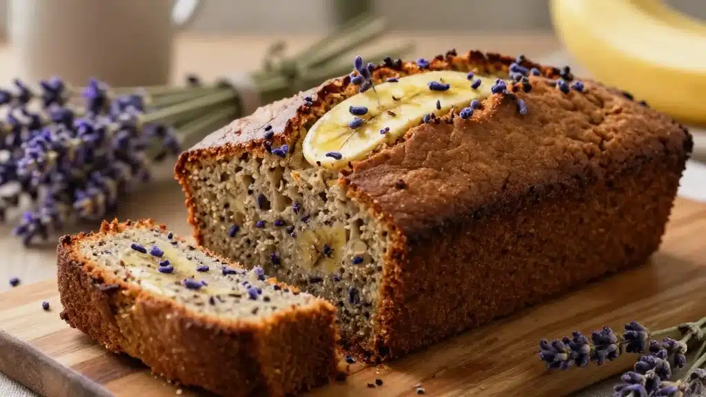 Heavenly Lavender Banana Bread That Will Brighten Your Day