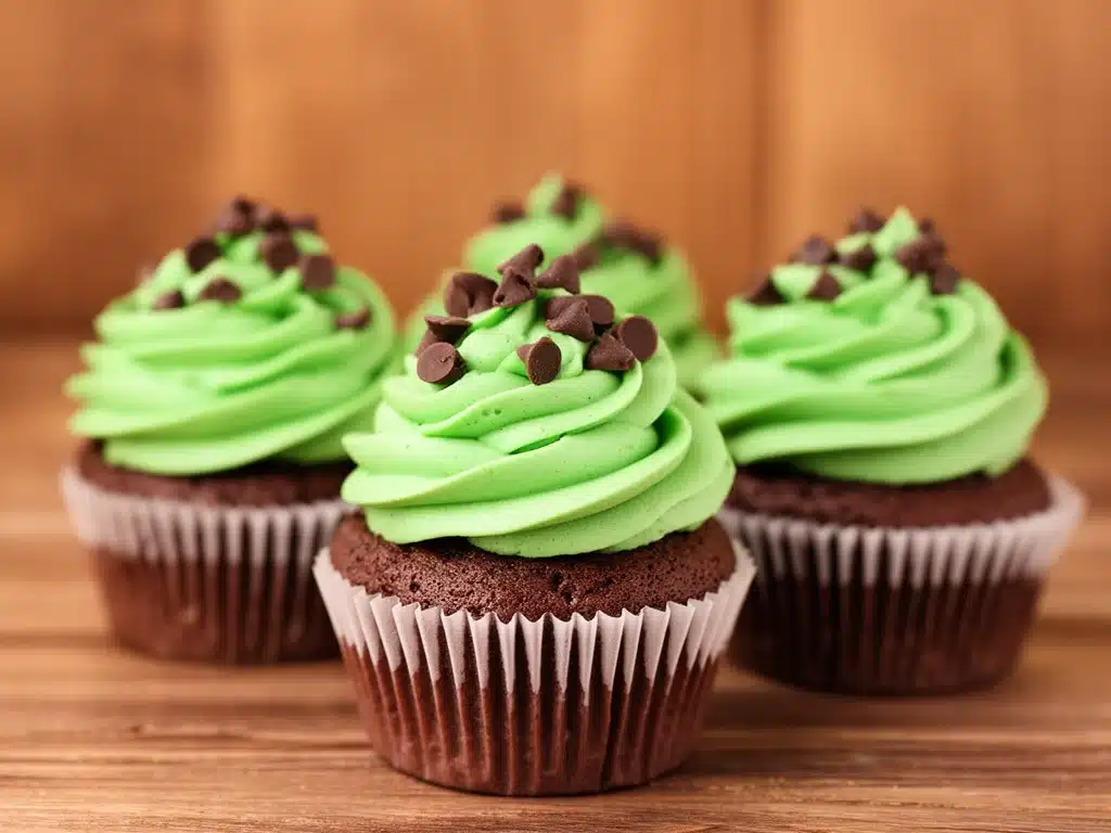 Mint Chocolate Cupcakes