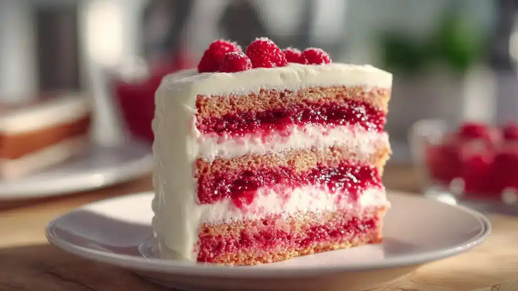 Raspberry Lemon Cake