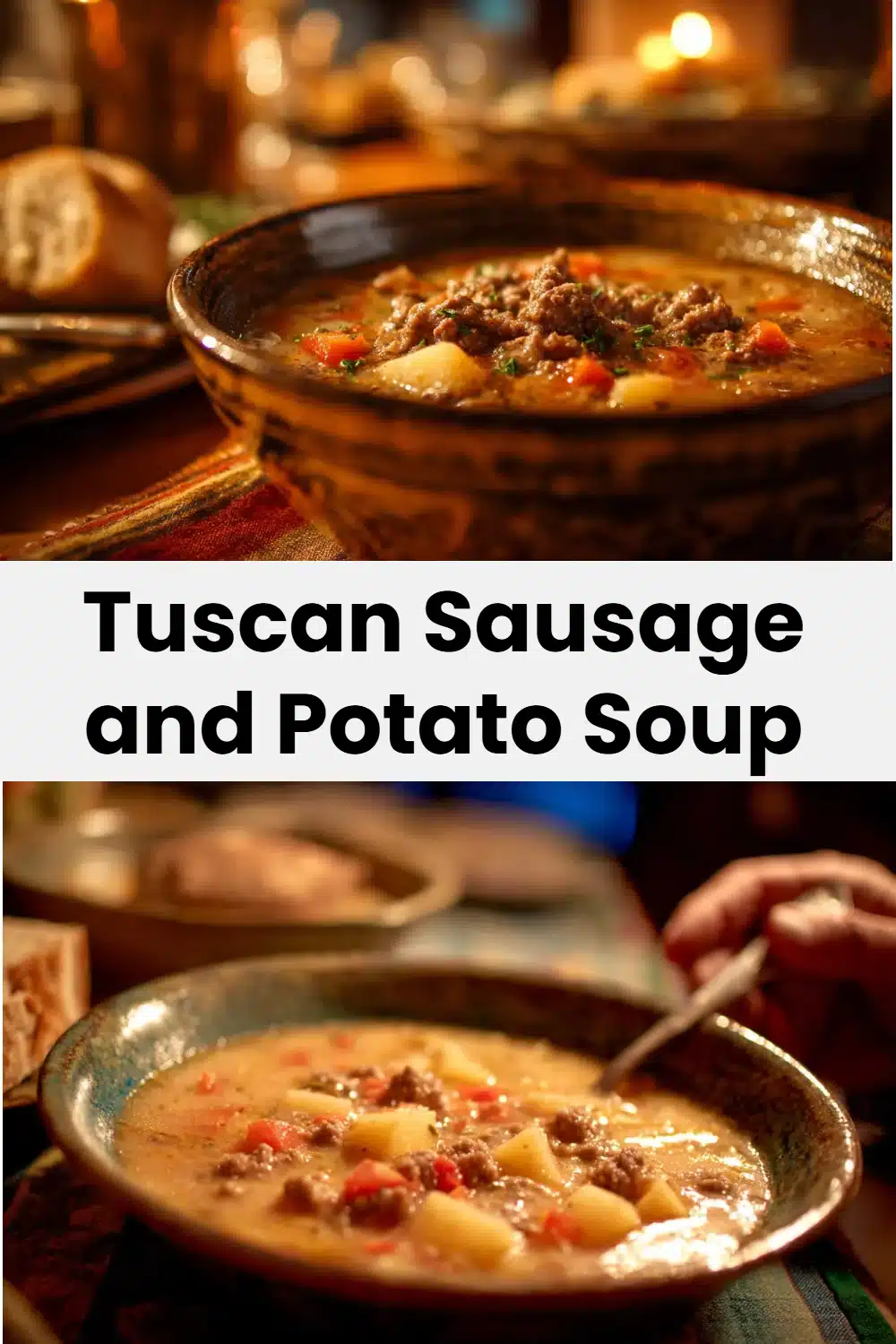 Tuscan Sausage and Potato Soup