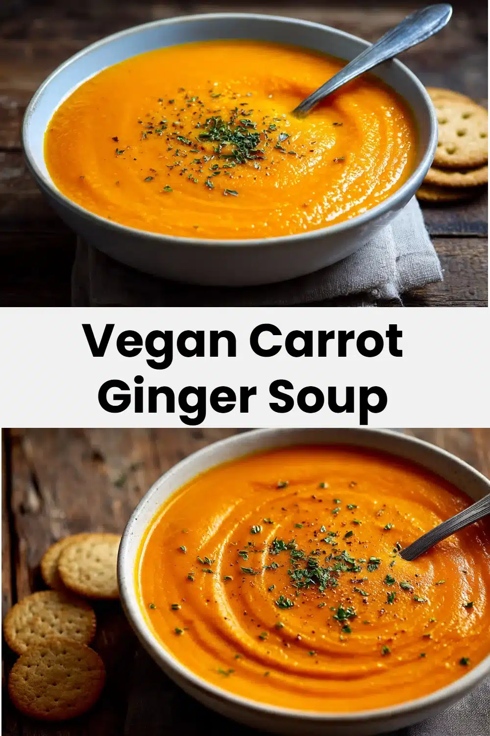 Vegan Carrot Ginger Soup