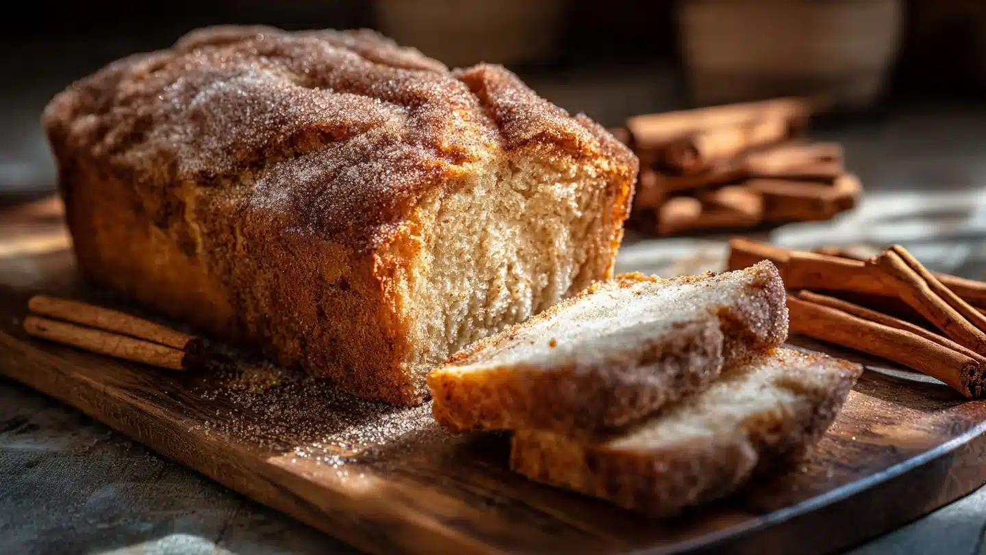 Cinnamon Sugar Donut Bread