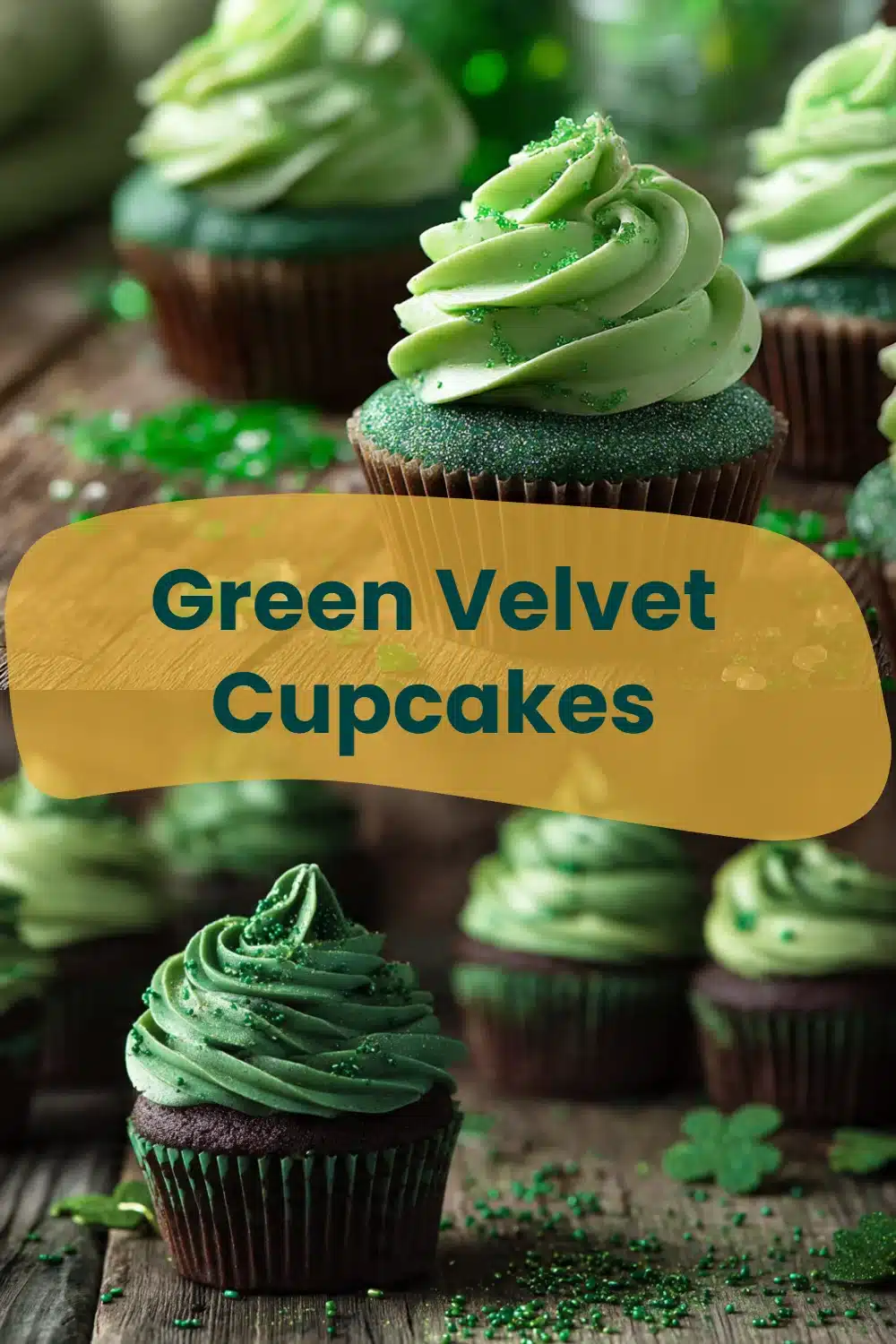 Green Velvet Cupcakes