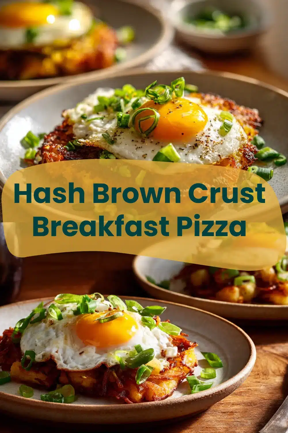 Hash Brown Crust Breakfast Pizza