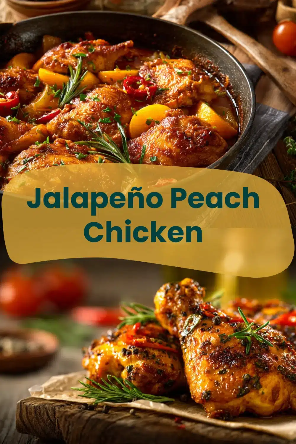 Jalapeño Peach Chicken