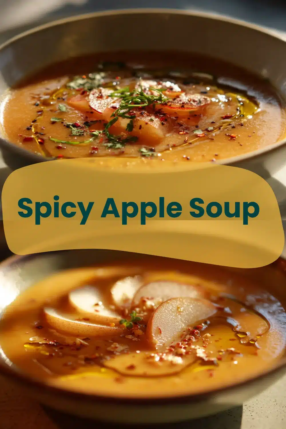 Spicy Apple Soup