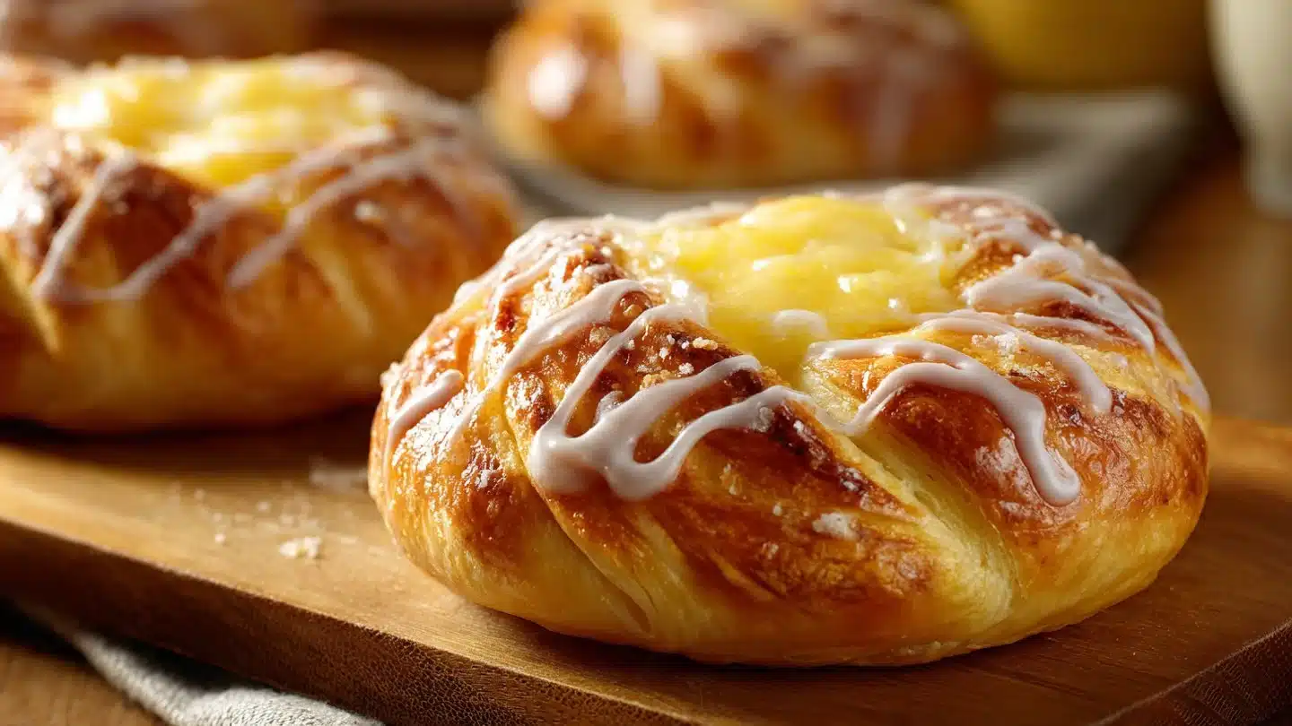 Braided Mini Cheese Danish